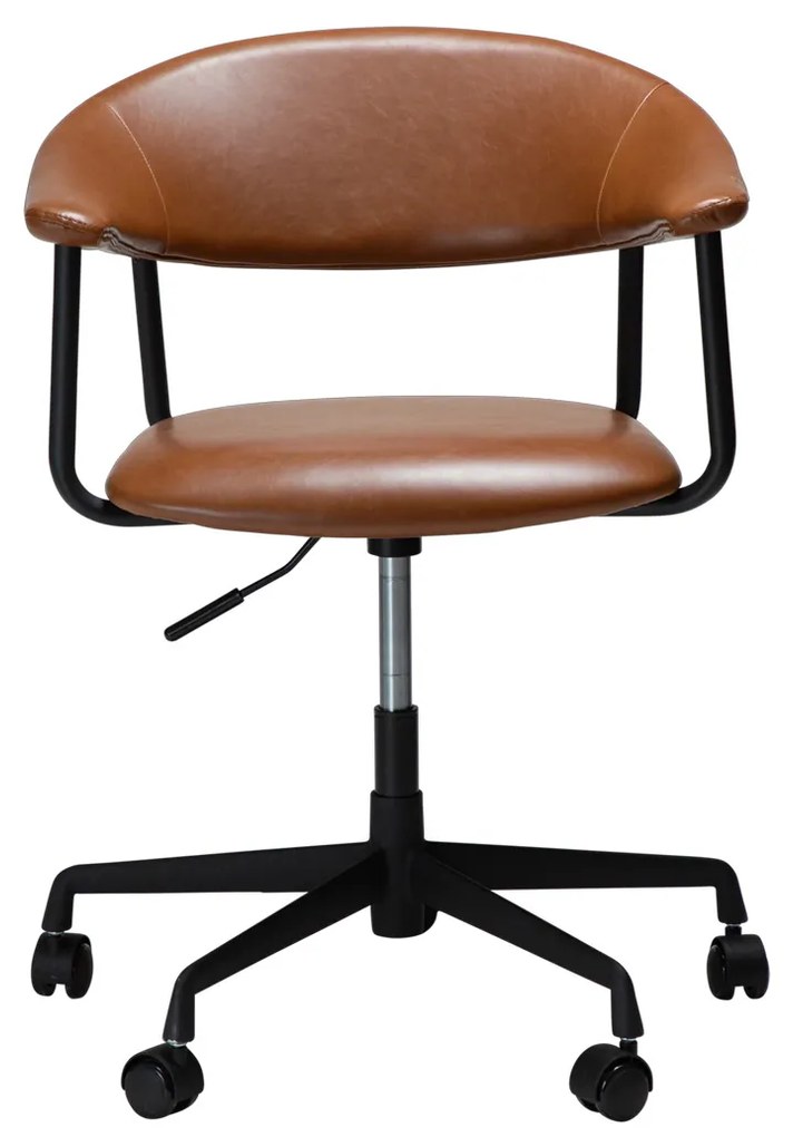 Dan-Form Rover Design Bureaustoel Bruin Kunstleer