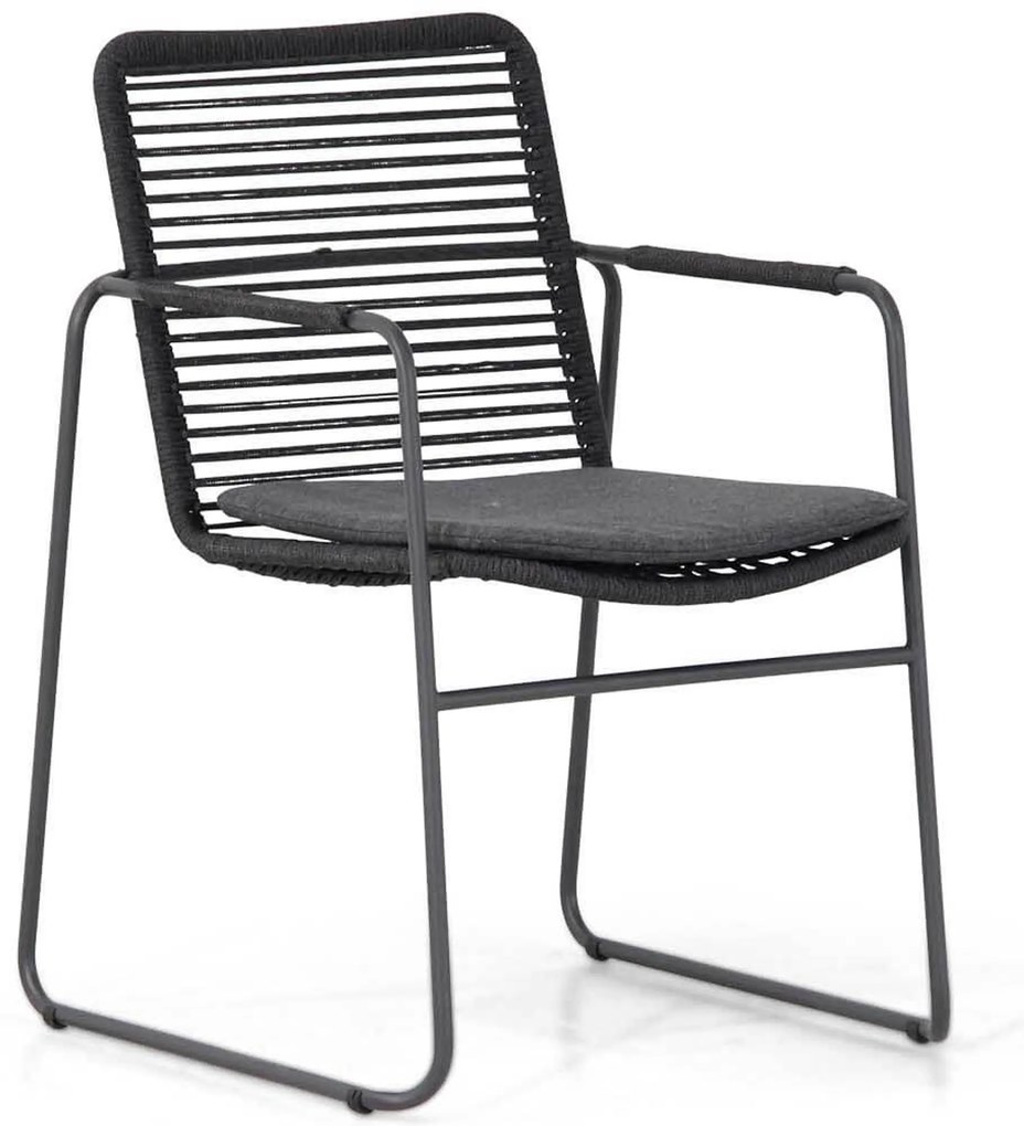 Tuinset 6 personen Rope Grijs 4 Seasons Outdoor Elba/Brighton