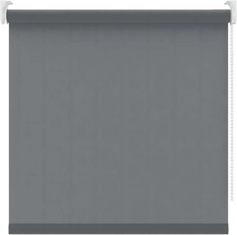 Rolgordijn lichtdoorlatend - antraciet - 120x190 cm - Leen Bakker