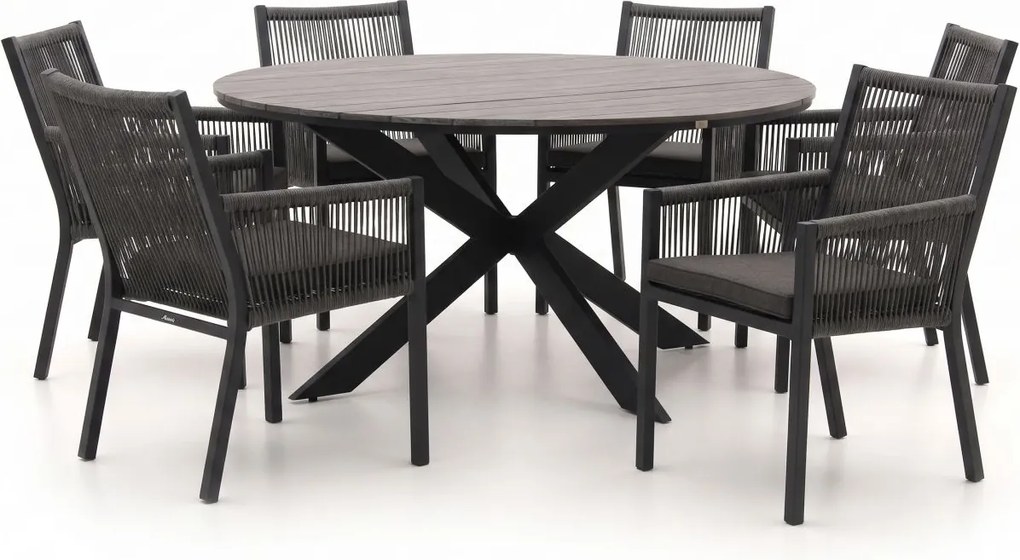 Diningset Manifesto  | 6 personen | Tuinset polywood | 7-delig | Kees Smit Tuinmeubelen