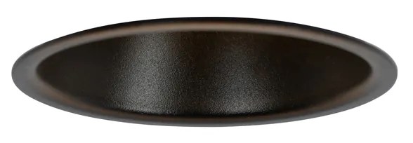 Set van 12 moderne inbouwspots zwart GU10 35mm IP44 - Dept