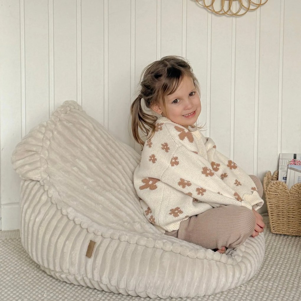 Sako Teddy Kinderzitzak Churros Rib - Gebroken wit