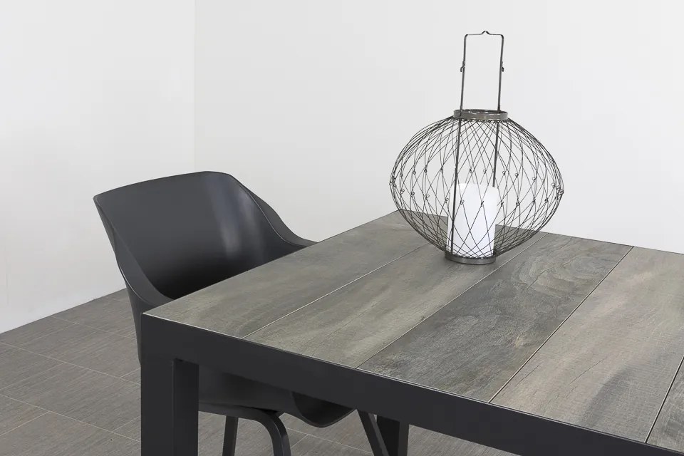 Sophie Element/Kings 2-persoons 100x100 cm. dining tuinset - Antraciet