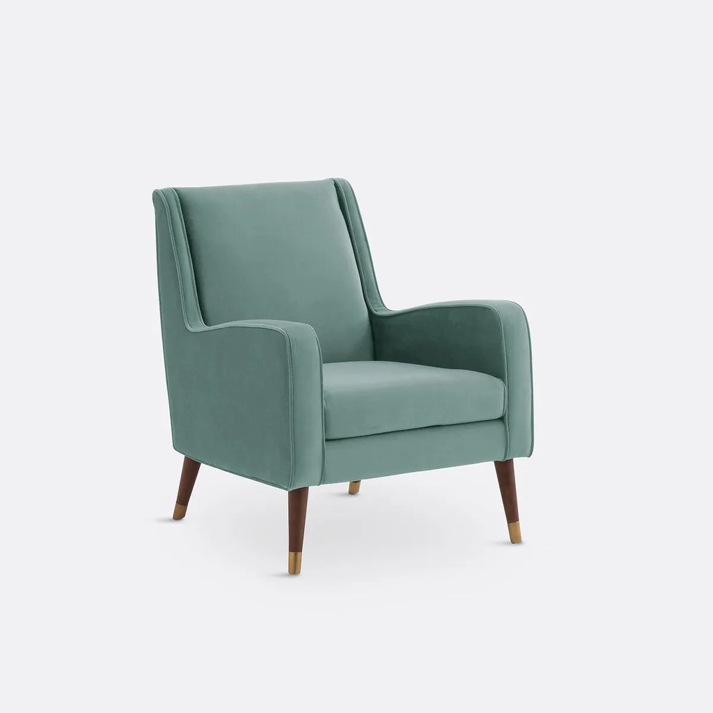 Fauteuil in fluweel, (Y)