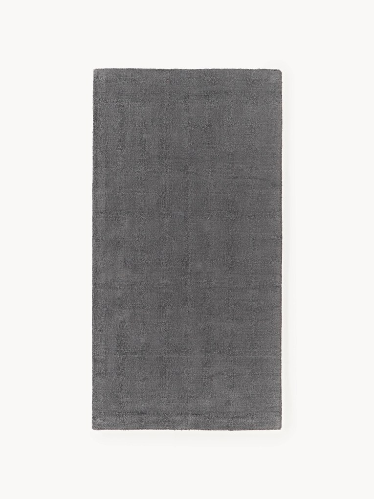 Handgeweven katoenen vloerkleed Lora