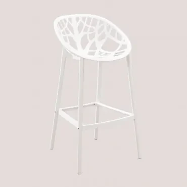 Hoge Tuinkruk Ores Wit & ↑75 Cm - Sklum