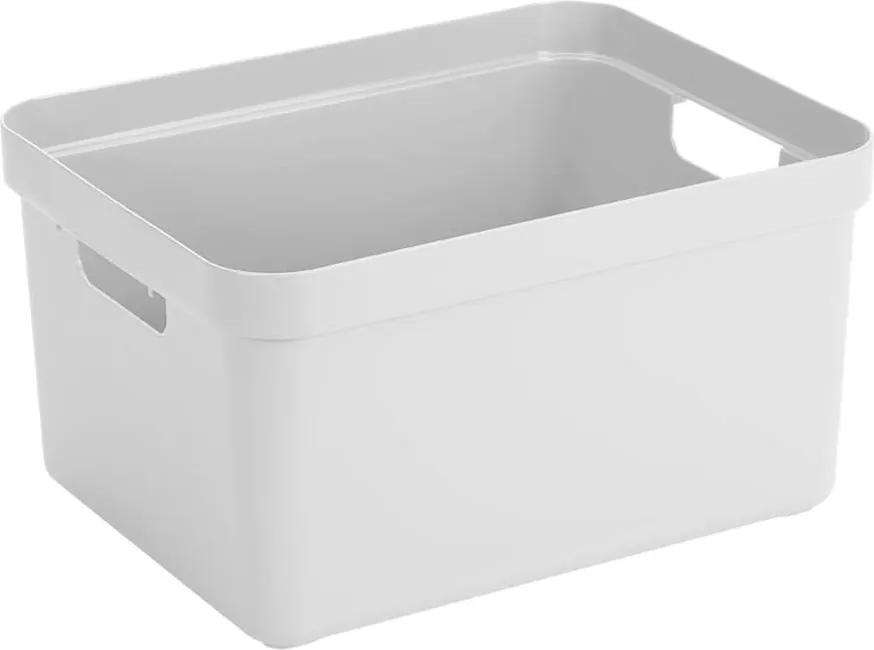 Sigma home box 32 liter - wit - 24,3x35,4x45,3 cm - Leen Bakker