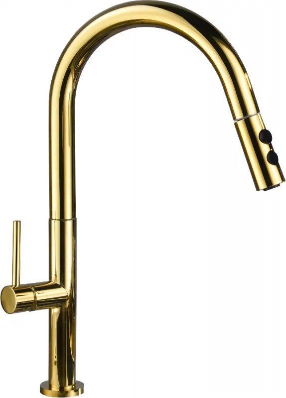 Mexen Ava keukenkraan, goud - 672800-50