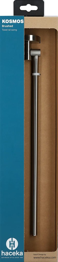 Haceka Kosmos draaibare handdoekhouder RVS-look