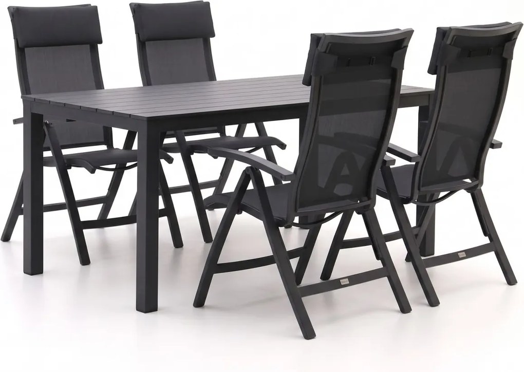 + 15% kassakorting | Diningset Bellagio  | 4 personen | Tuinset polywood | 5-delig | Kees Smit Tuinmeubelen