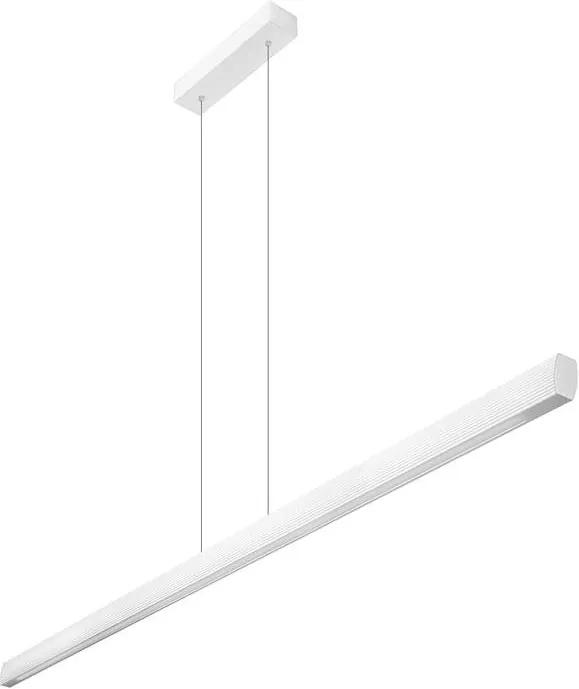 Bureau- Pendel armatuur 120cm aluminium LED - Aan / Uit versie
