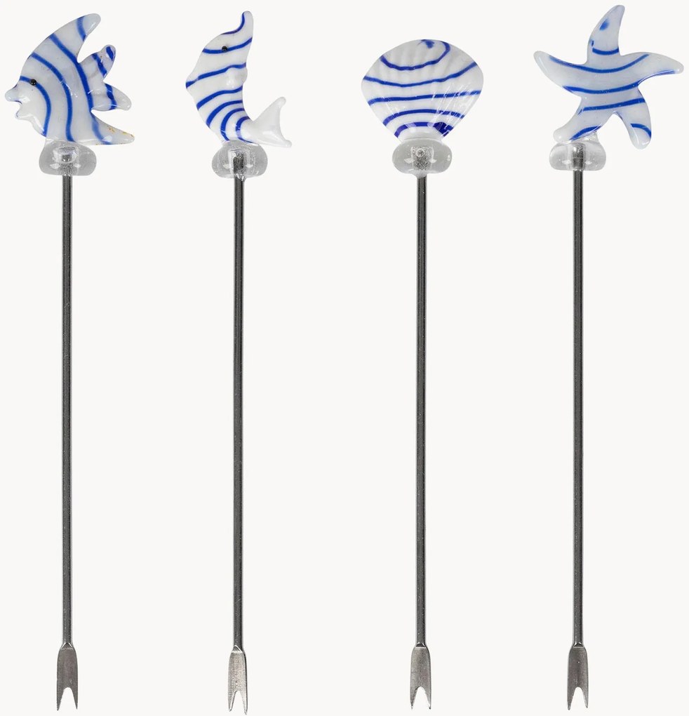 Cocktailprikkers Bordemer, 4-delig