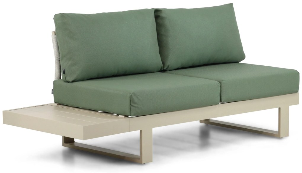 Hoek loungeset 5 personen Aluminium Taupe  Lifestyle Garden Furniture Lorenzo