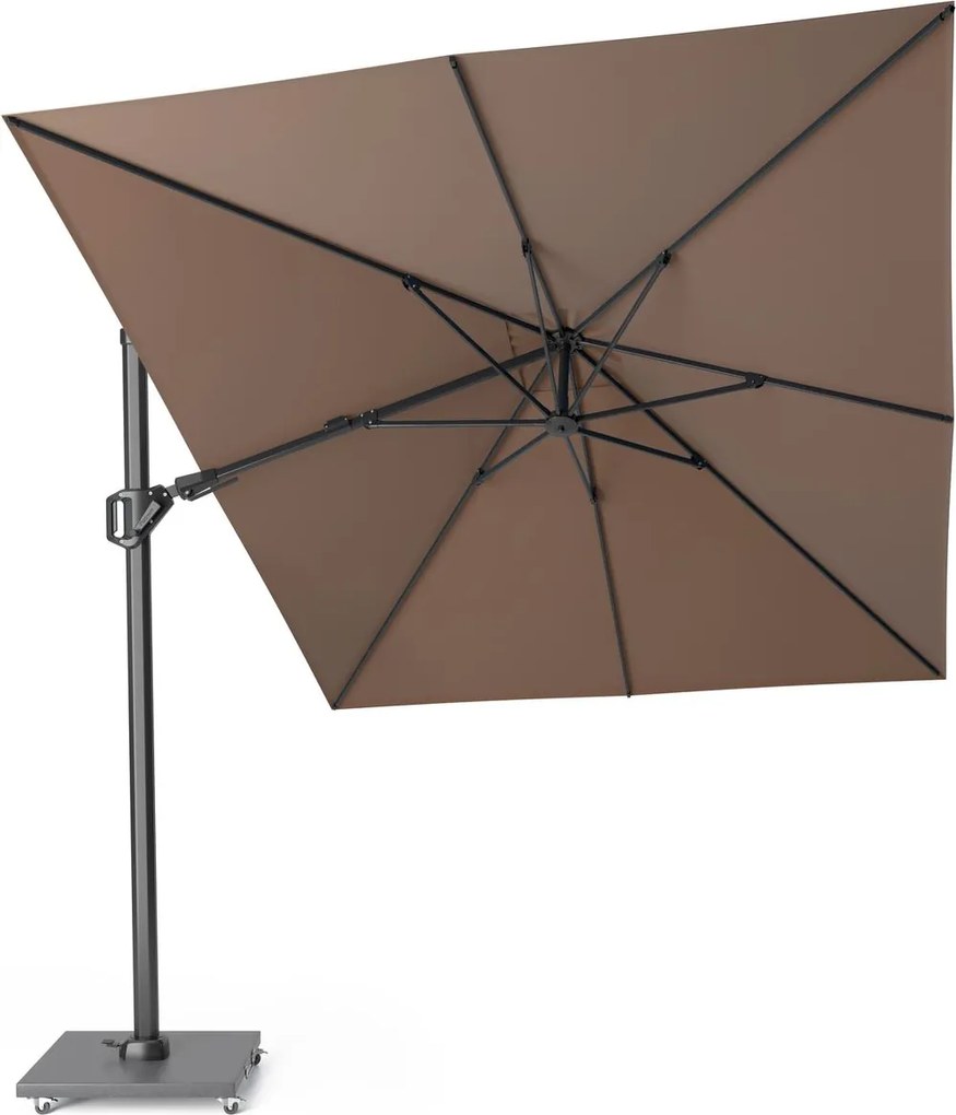Platinum premium zweefparasol 'Challenger T²' - Havana - 350x260cm