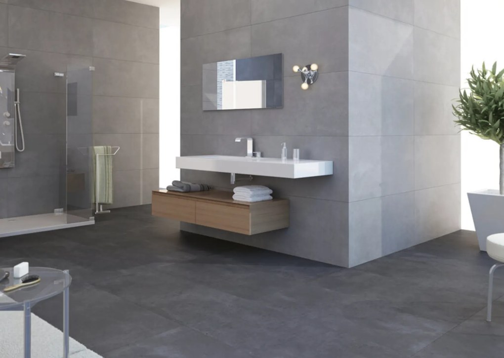 Vloertegel 30x60 Cm Cifre Nexus Anthracite