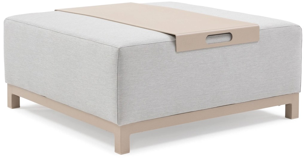 Hoek loungeset 5 personen Outdoor textiel Grijs De Laan Projects