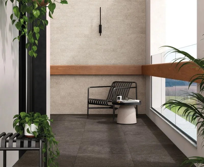 Jabo Yacht vloertegel anthracite 30x60cm gerectificeerd