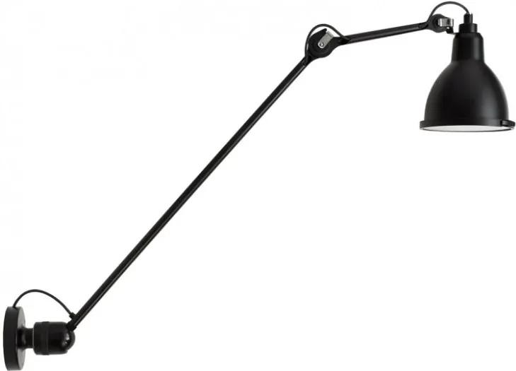 DCW éditions Lampe Gras N304 XL 75 Outdoor Seaside wandlamp black zwart