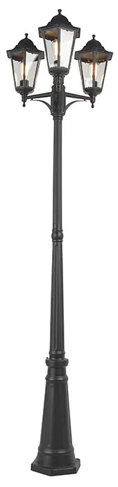 Landelijke buiten lantaarn zwart IP44 - New Orleans