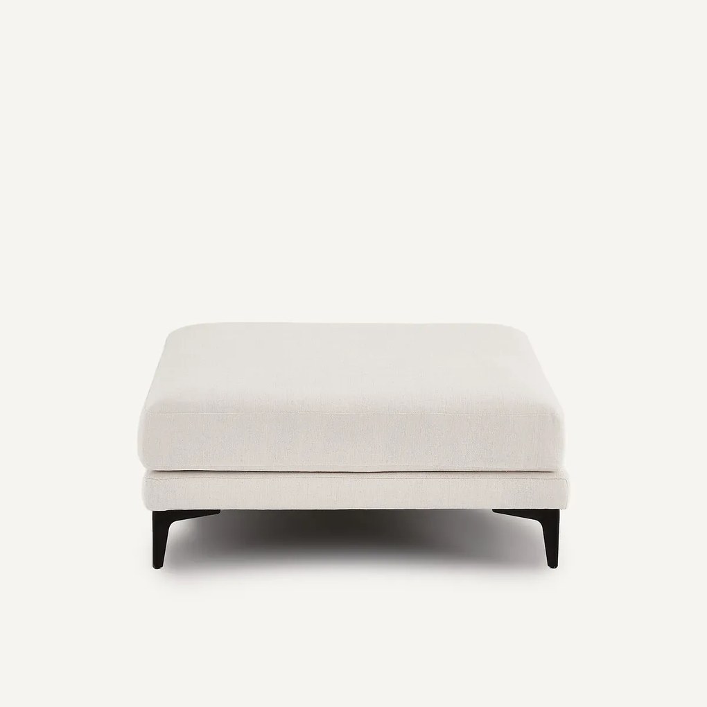 Voetensteun in polyester canvas, MODERNISTE, ontwerp Emmanuel Gallina