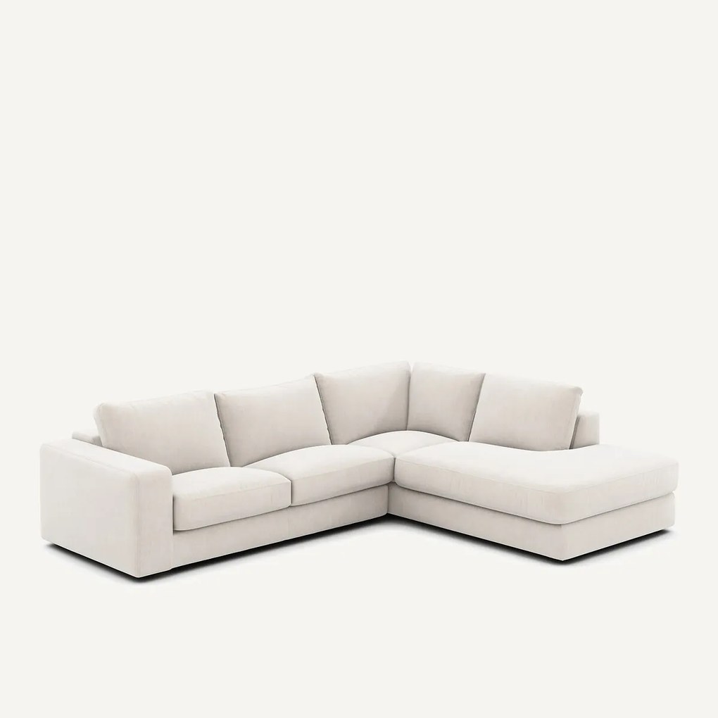 Chenille fluwelen hoekbank, Skander