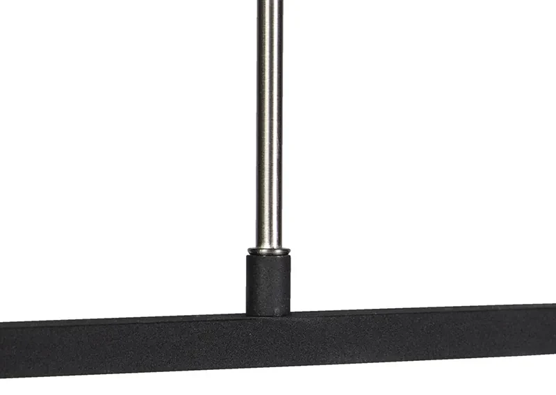 Eettafel / Eetkamer Moderne hanglamp zwart incl LED dimbaar - Bold Design, Modern Binnenverlichting Lamp