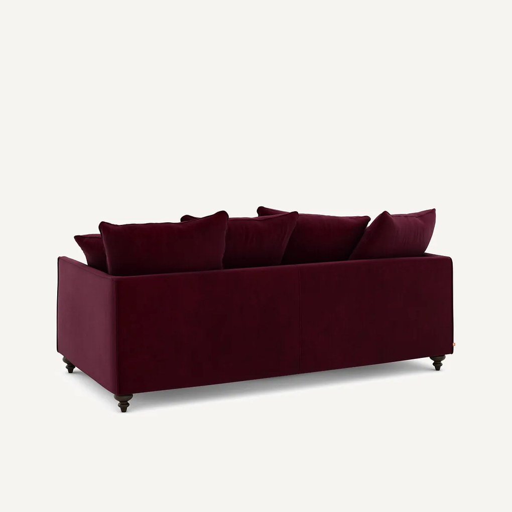 Omvormbare 3-zits fluwelen zetel, Lazare