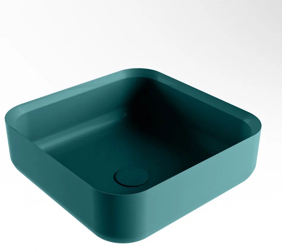 Mondiaz Binx Solid Surface waskom 36x36cm smag