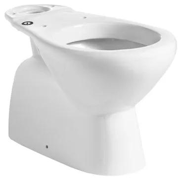 Nemo Start Star staand toilet 680 x 390 x 360 mm wit porselein Suitgang 135 mm wczitting en jachtbak niet inbegrepen FL13AWHA - 049014