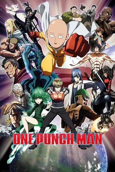 Poster One Punch Man - Collage