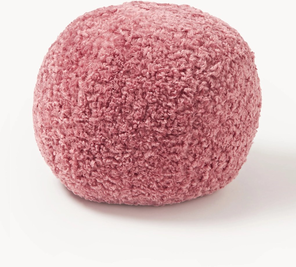 Rond teddy kussen Dotty