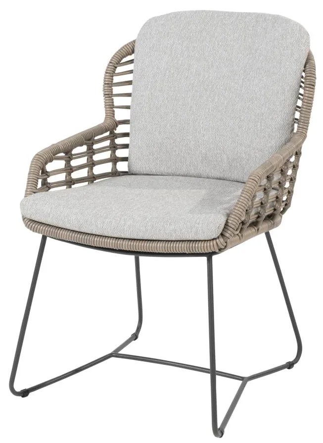 4 Seasons Outdoor Lugano dining chair pure SALE  Tuinstoel    beige weerbestendig