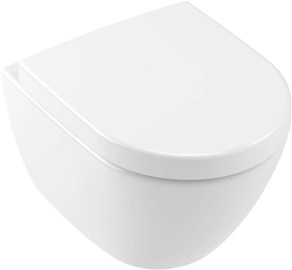 Villeroy & Boch Subway 2.0 compact hangtoilet met DirectFlush en CeramicPlus Wit alpin