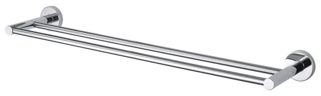 Haceka Kosmos Handdoekhouder - 60cm - dubbel - chroom 1208560