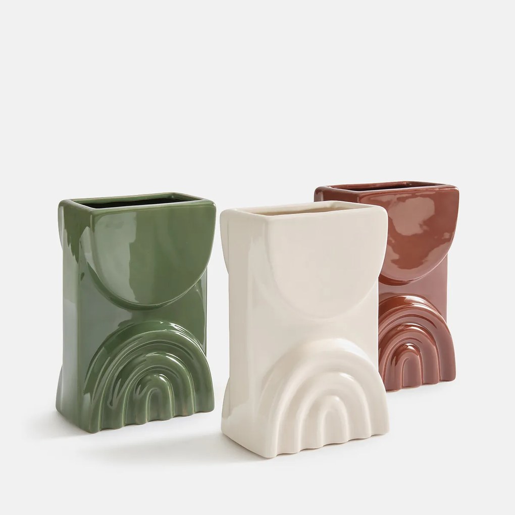 Keramische vaas, hoogte 20 cm, TOPIA