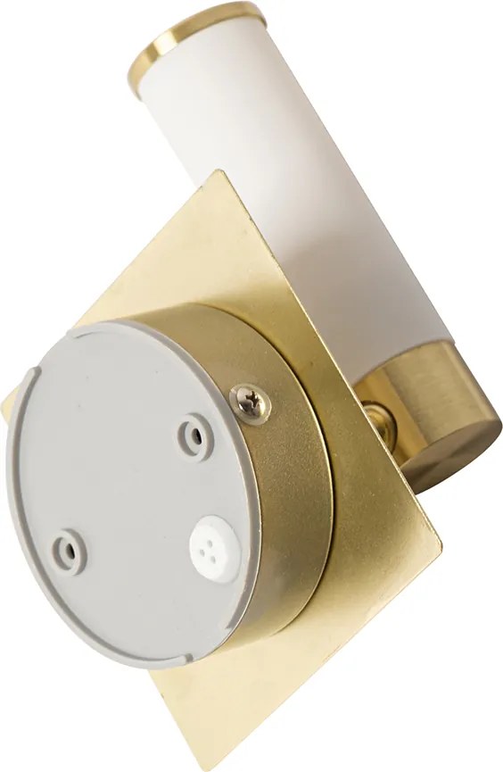 Moderne badkamer wandlamp messing IP44 - Bath