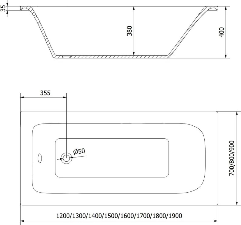 Mexen Vega rechthoekig bad van 160 x 70 cm met ombouw en 3-delige paravent 120 cm, transparant, chroom - 550116070X9012030100