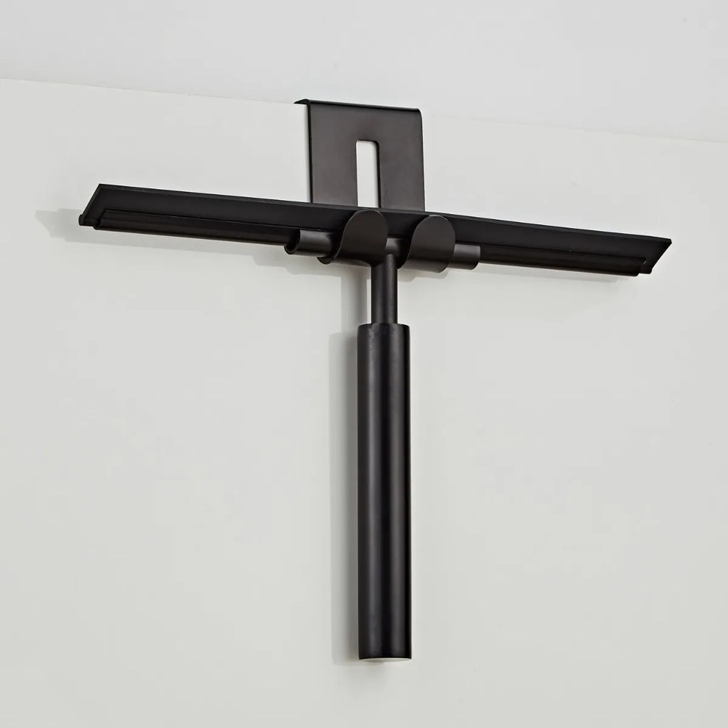 Saniclear Nero badkamer wisser 25cm mat zwart