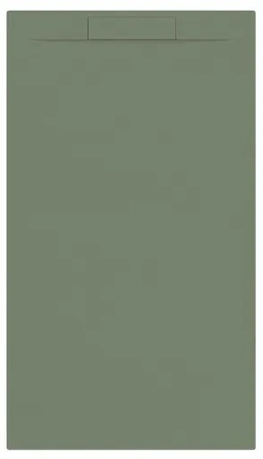 Allibert Luna douchebak Mat Eucal. Groen-140x80x2.7 cm 248500