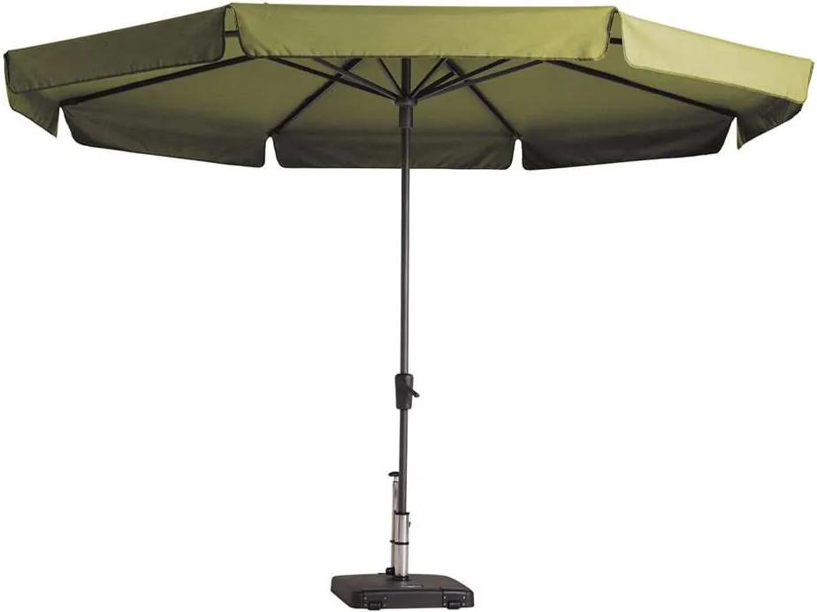 Madison parasol Syros - groen - Ø350 cm - Leen Bakker