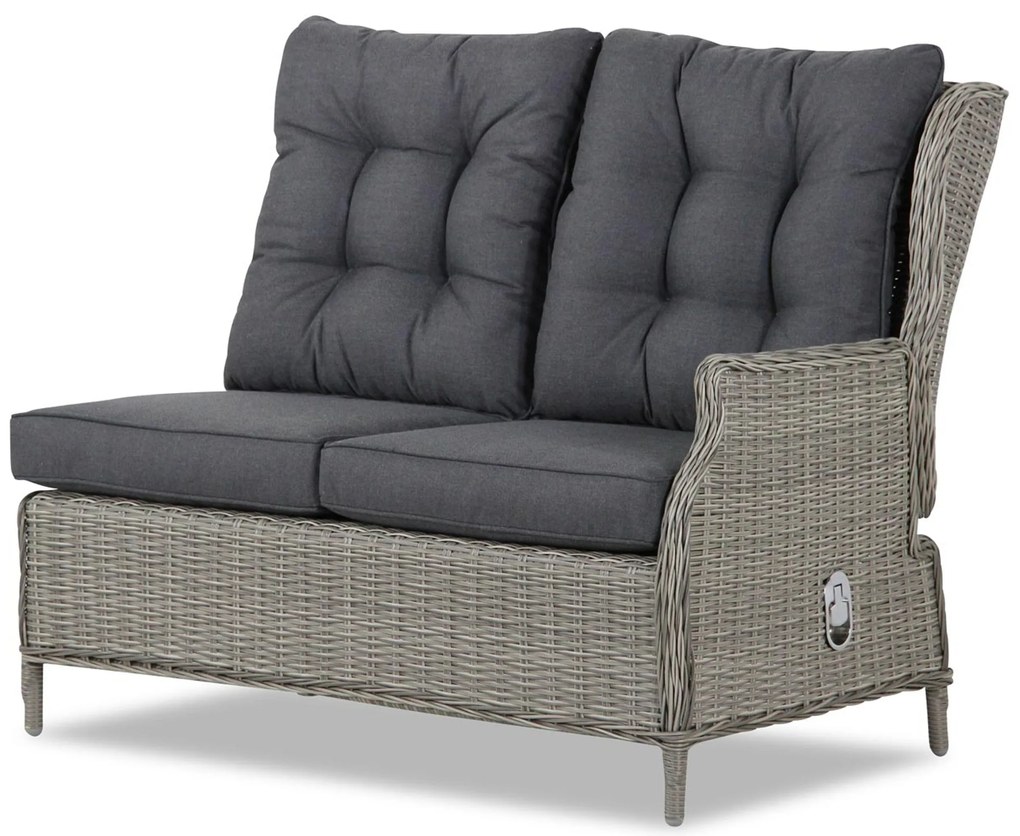 Hoek loungeset 5 personen Wicker Grijs Garden Collections New Castle