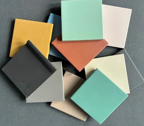 Terre d'Azur Provence holplint 10x10cm zwart