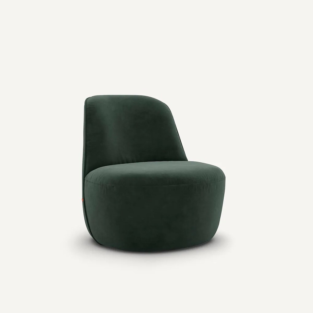 Fluwelen draaifauteuil Rosebury