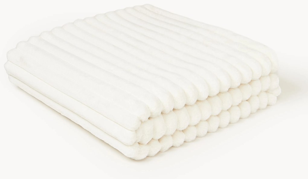 Zachte plaid Lovey van imitatiebont