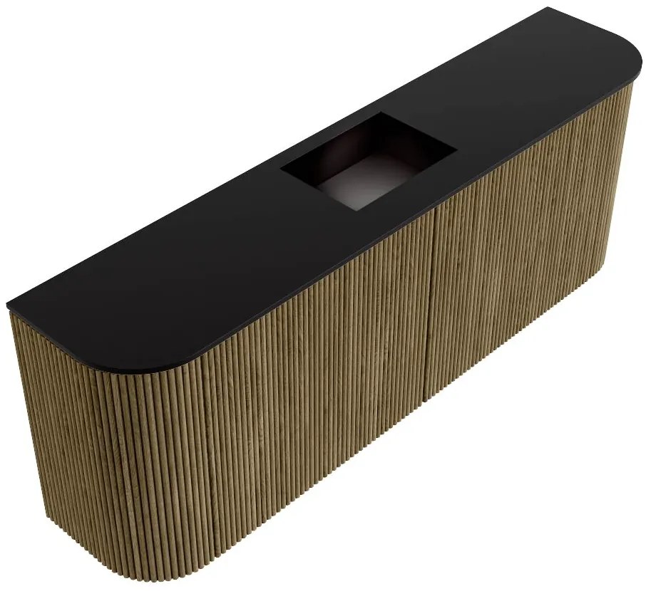 Mondiaz Joya 115cm toiletmeubel ronding links/rechts dusk met wastafel faye midden zonder kraangat urban