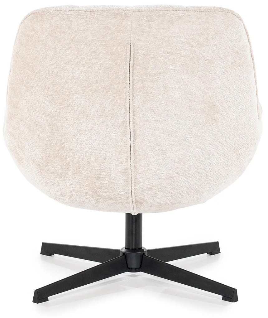 By-Boo Derby Draaibare Fauteuil Beige