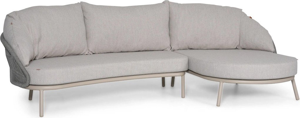 Hoek loungeset  Rope Zand/Beige  Santika Furniture Santika