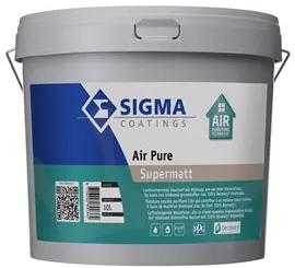 Sigma Air Pure Supermatt - Mengkleur - 10 l