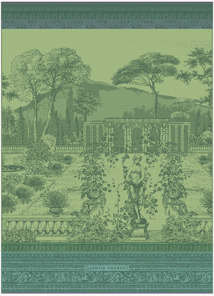 Jacquard theedoeken Jardin Spirituel Tor, 4-delig
