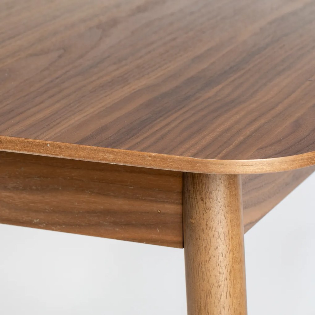 Zuiver Glimps Walnut Walnoot Eettafel Uitschuifbaar 180-240